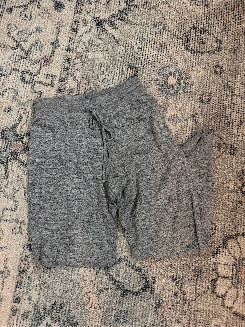 GAP Women's Heather Gray Knit Ultra Soft Lounge Pants Joggers